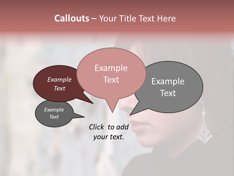 Happy Skiing Family PowerPoint Template