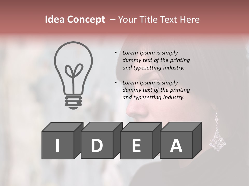 Happy Skiing Family PowerPoint Template