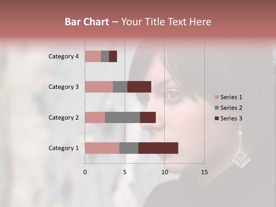 Happy Skiing Family PowerPoint Template