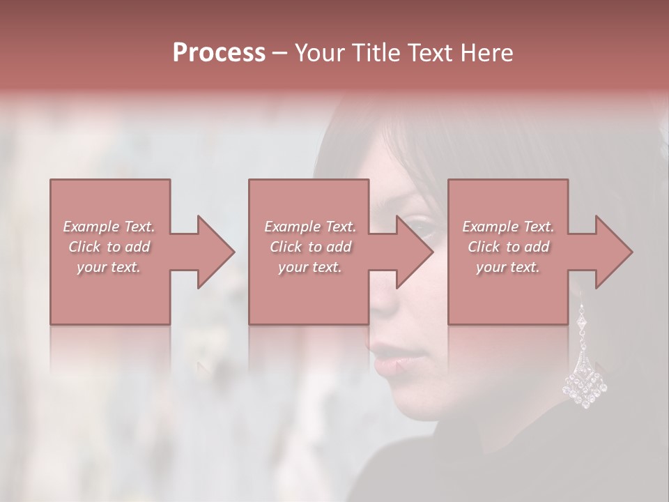Happy Skiing Family PowerPoint Template
