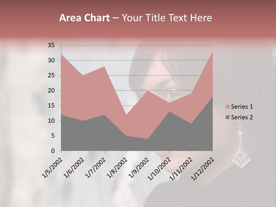 Happy Skiing Family PowerPoint Template
