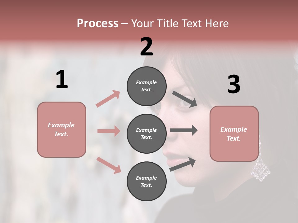 Happy Skiing Family PowerPoint Template
