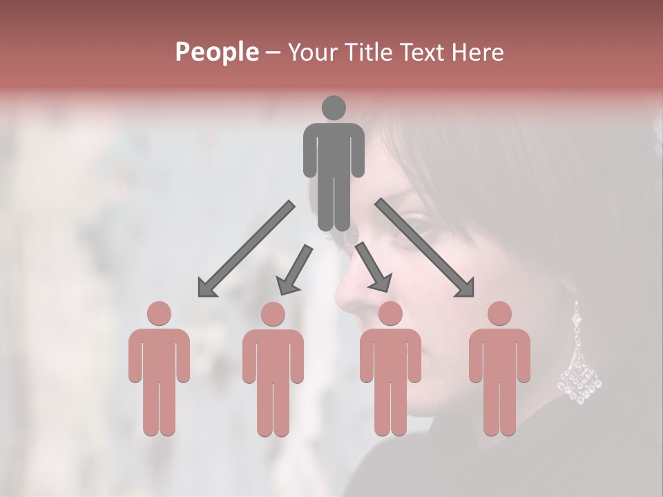 Happy Skiing Family PowerPoint Template