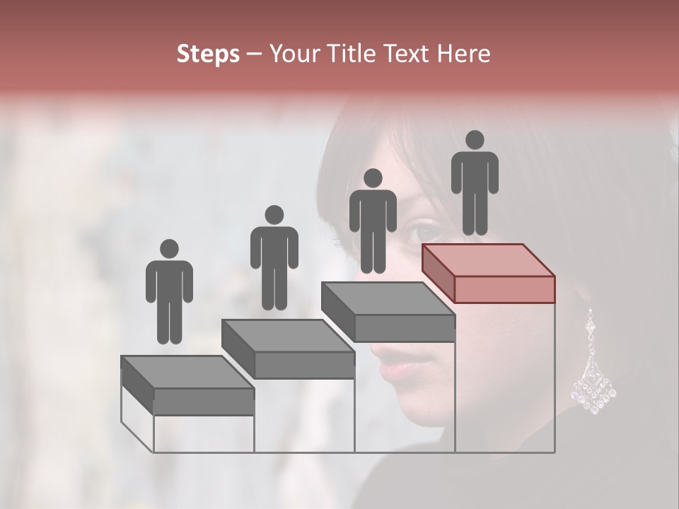 Happy Skiing Family PowerPoint Template