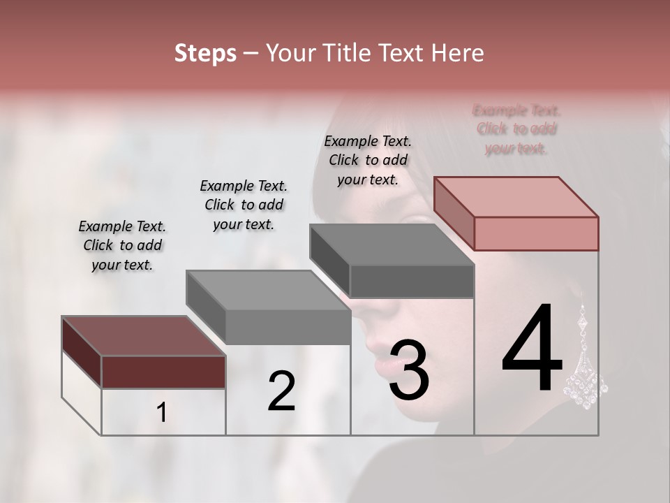 Happy Skiing Family PowerPoint Template