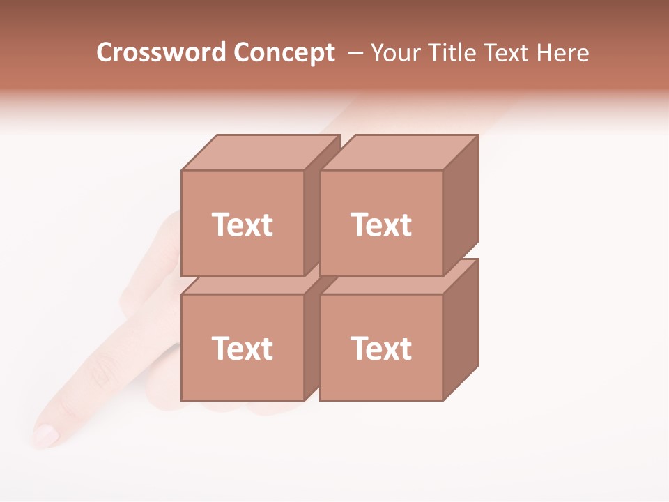 Spring Girl Stock Vector Illustration: PowerPoint Template