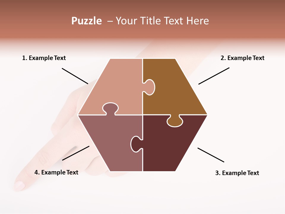 Spring Girl Stock Vector Illustration: PowerPoint Template