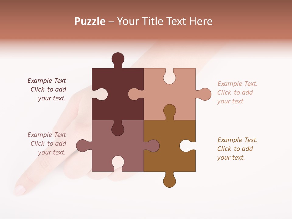 Spring Girl Stock Vector Illustration: PowerPoint Template