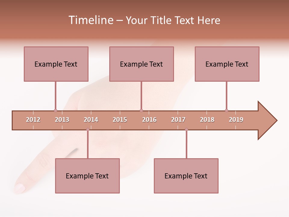 Spring Girl Stock Vector Illustration: PowerPoint Template