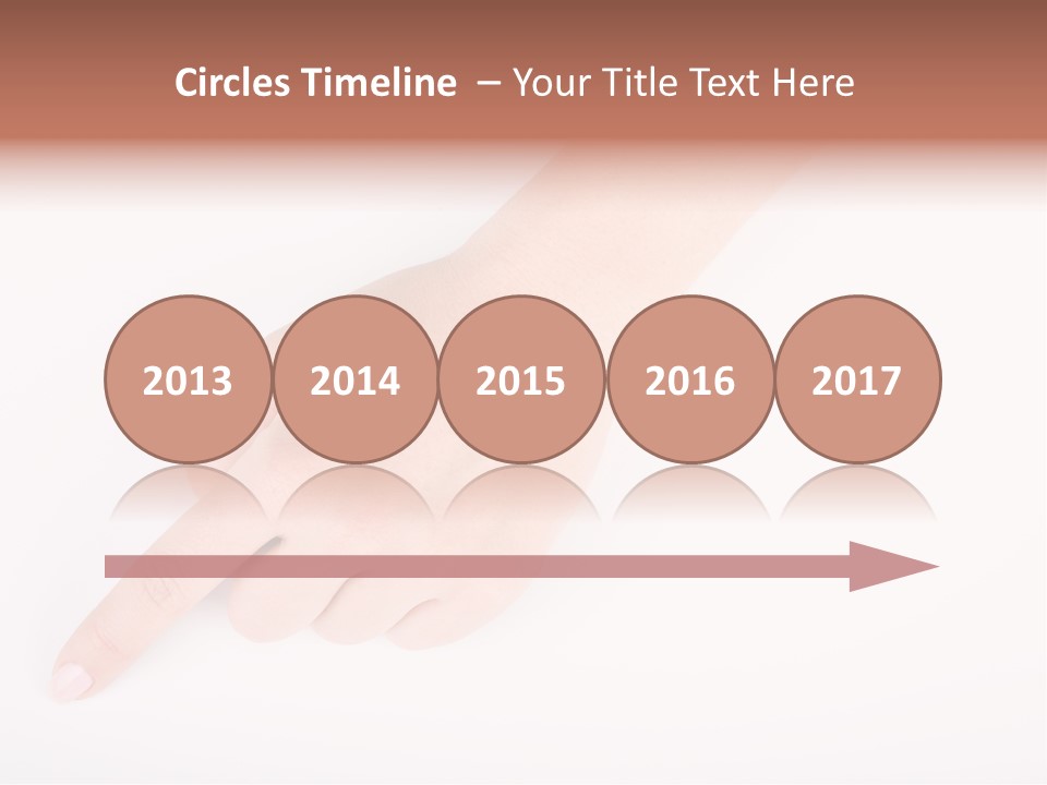 Spring Girl Stock Vector Illustration: PowerPoint Template