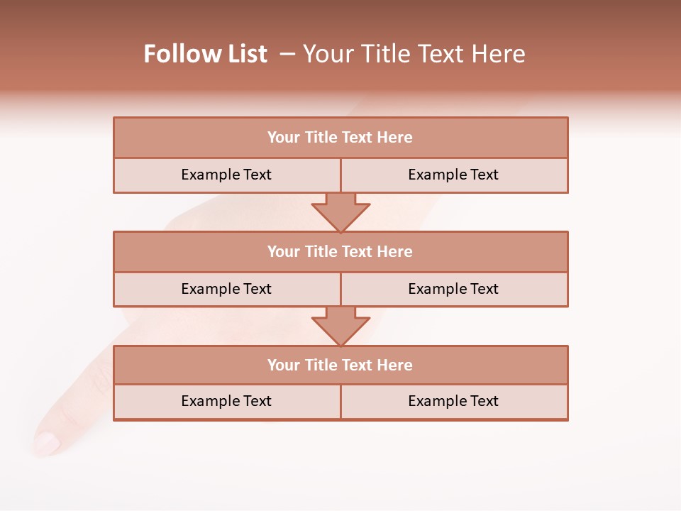 Spring Girl Stock Vector Illustration: PowerPoint Template