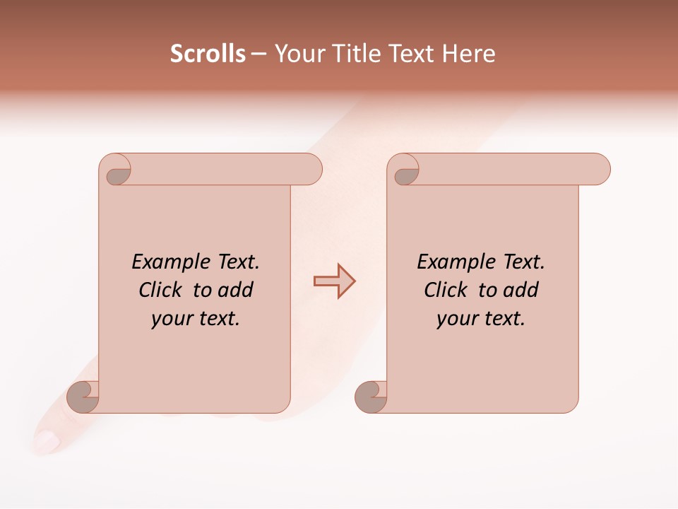 Spring Girl Stock Vector Illustration: PowerPoint Template