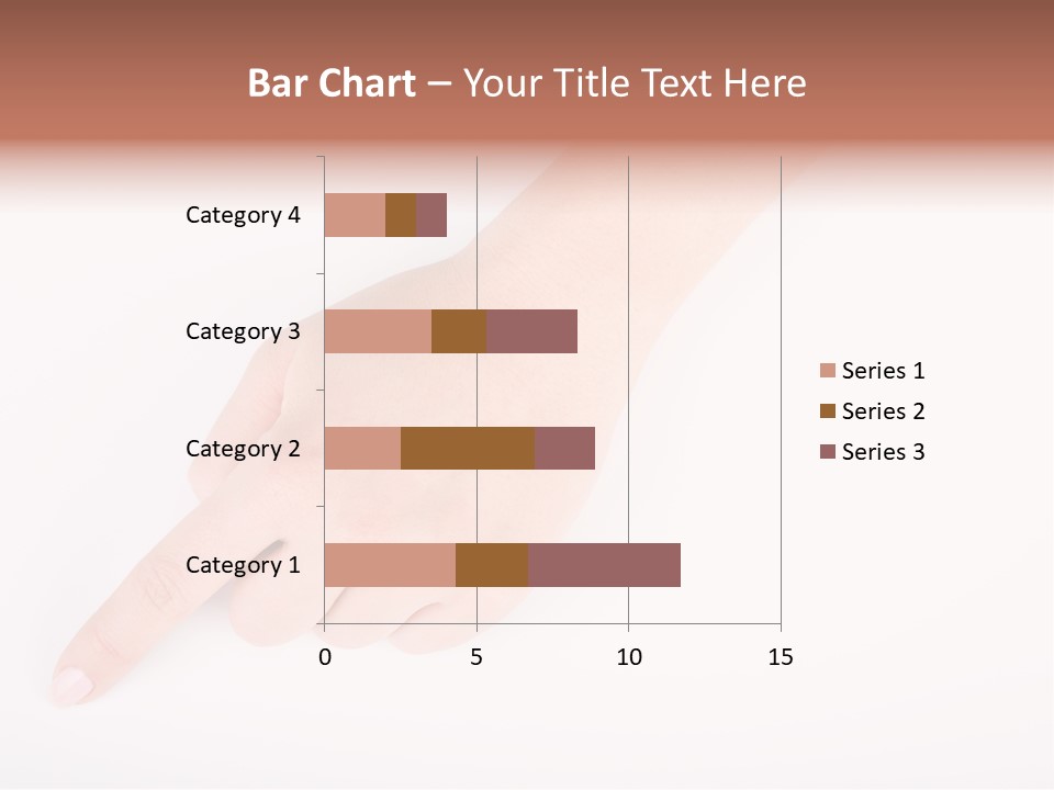 Spring Girl Stock Vector Illustration: PowerPoint Template
