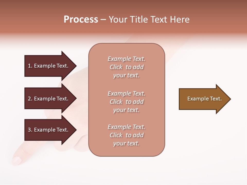 Spring Girl Stock Vector Illustration: PowerPoint Template