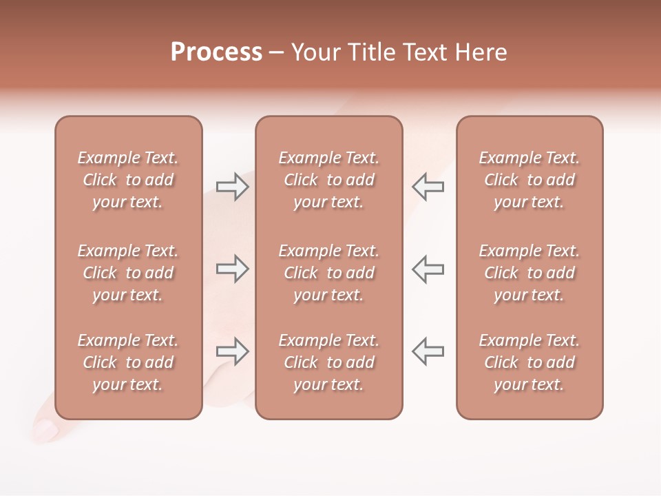 Spring Girl Stock Vector Illustration: PowerPoint Template