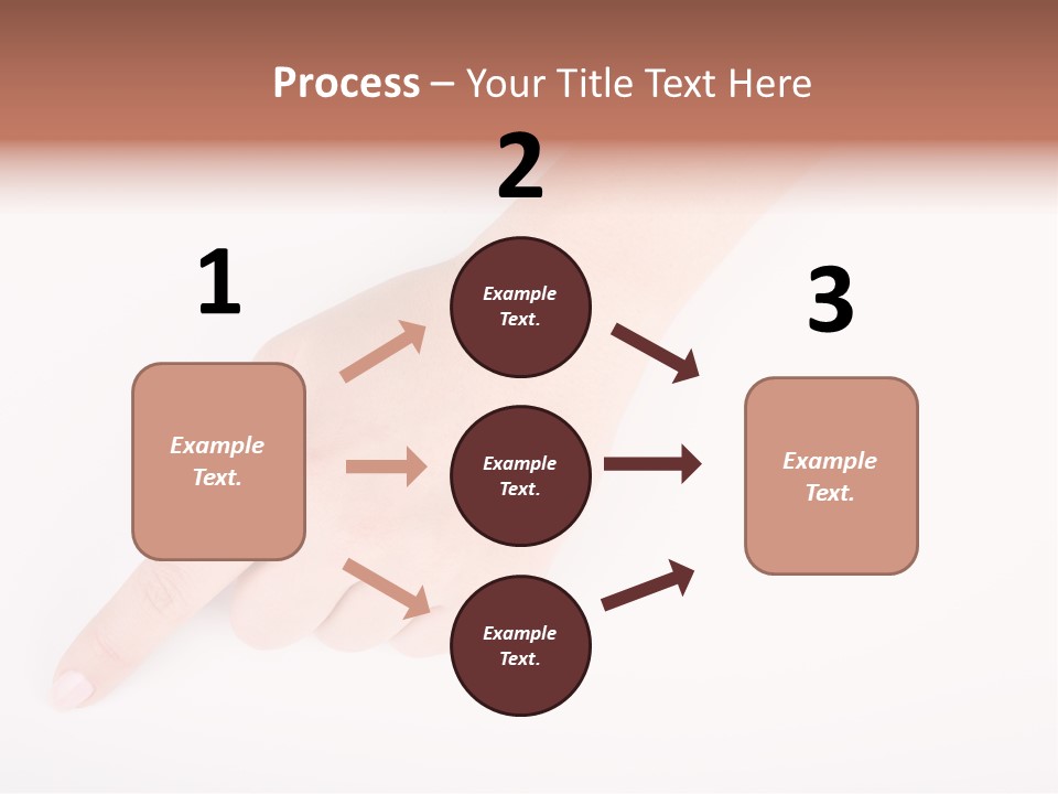 Spring Girl Stock Vector Illustration: PowerPoint Template