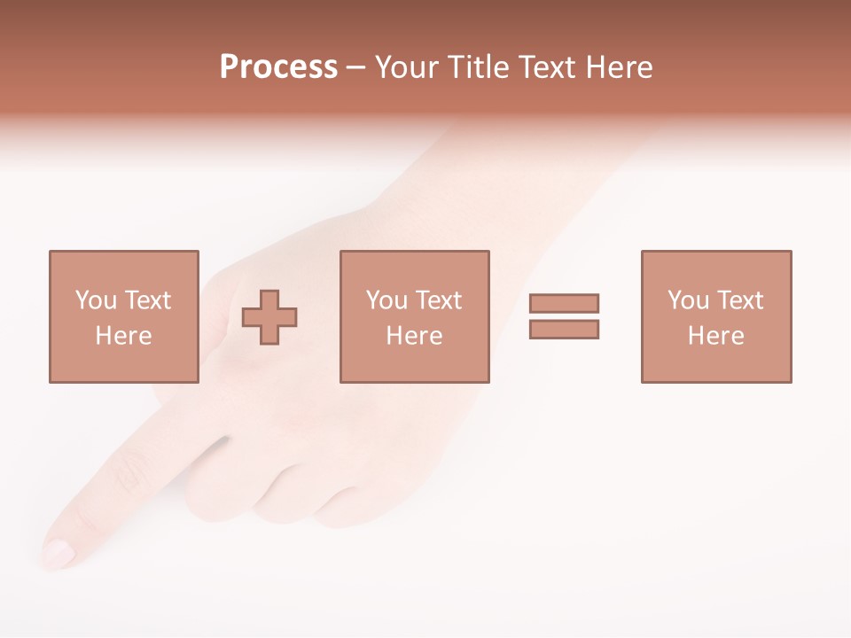 Spring Girl Stock Vector Illustration: PowerPoint Template