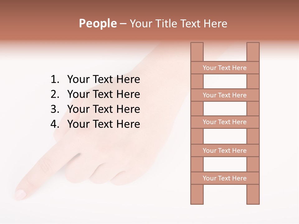 Spring Girl Stock Vector Illustration: PowerPoint Template