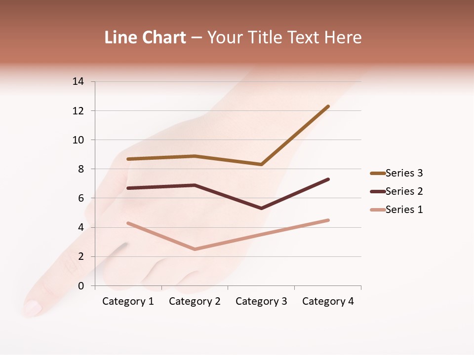 Spring Girl Stock Vector Illustration: PowerPoint Template