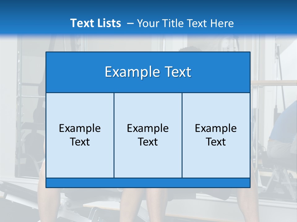 Man And Woman Sitting On Exercise Machine Smiling Holding Water Bottles. PowerPoint Template