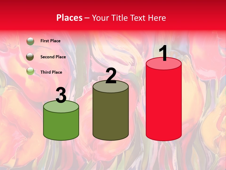 Beautiful Young Brunette With Her Hair In A Updo In Lingerie PowerPoint Template