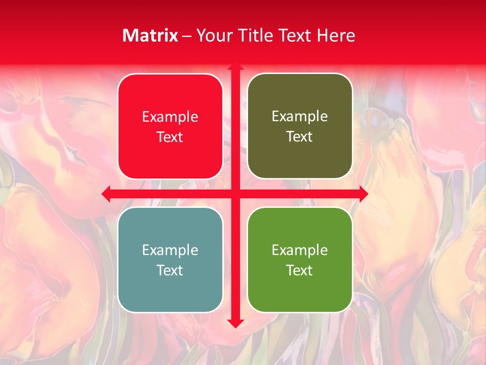 Beautiful Young Brunette With Her Hair In A Updo In Lingerie PowerPoint Template