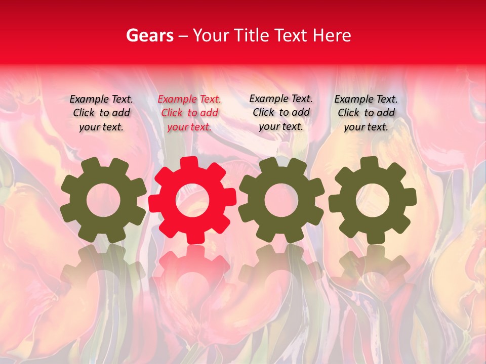 Beautiful Young Brunette With Her Hair In A Updo In Lingerie PowerPoint Template