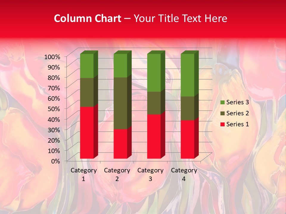 Beautiful Young Brunette With Her Hair In A Updo In Lingerie PowerPoint Template