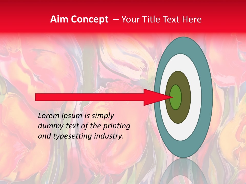 Beautiful Young Brunette With Her Hair In A Updo In Lingerie PowerPoint Template