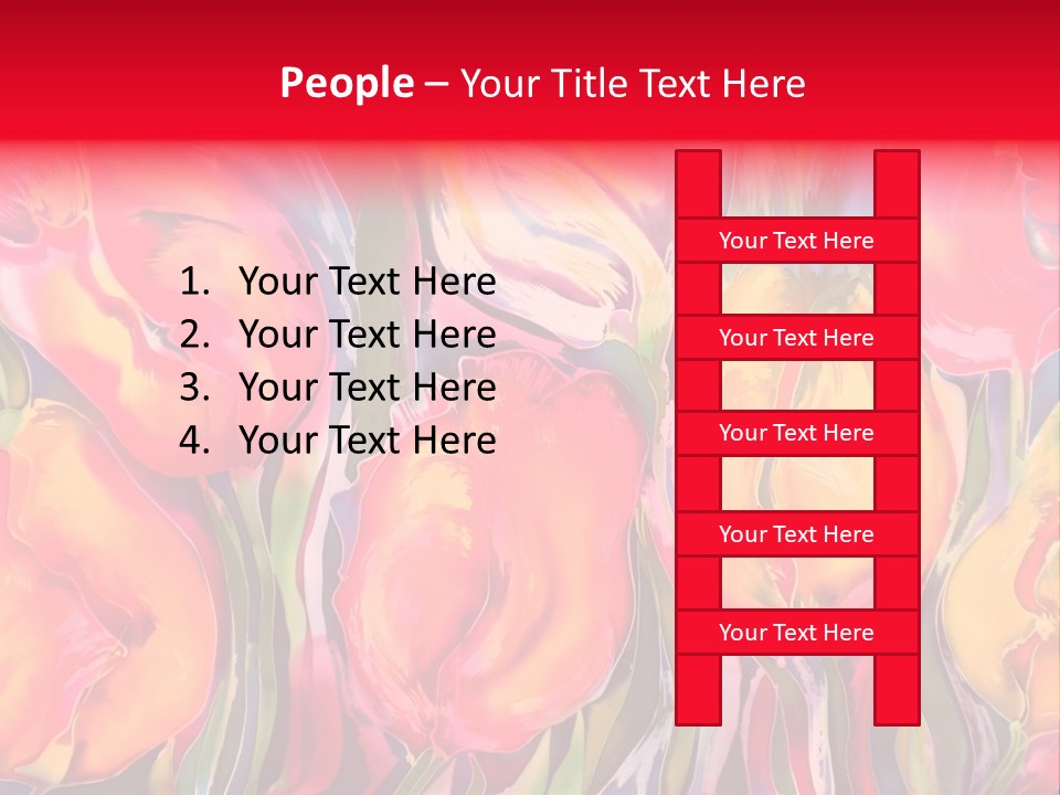 Beautiful Young Brunette With Her Hair In A Updo In Lingerie PowerPoint Template