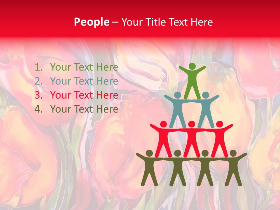 Beautiful Young Brunette With Her Hair In A Updo In Lingerie PowerPoint Template