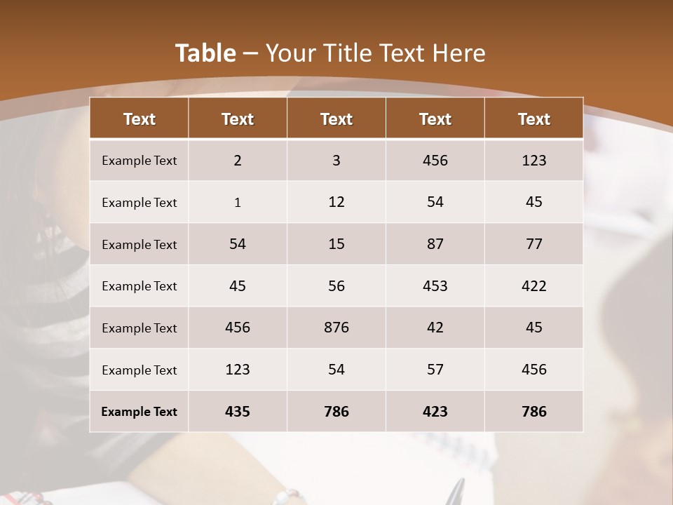 Group Of Students At The Library Studying PowerPoint Template