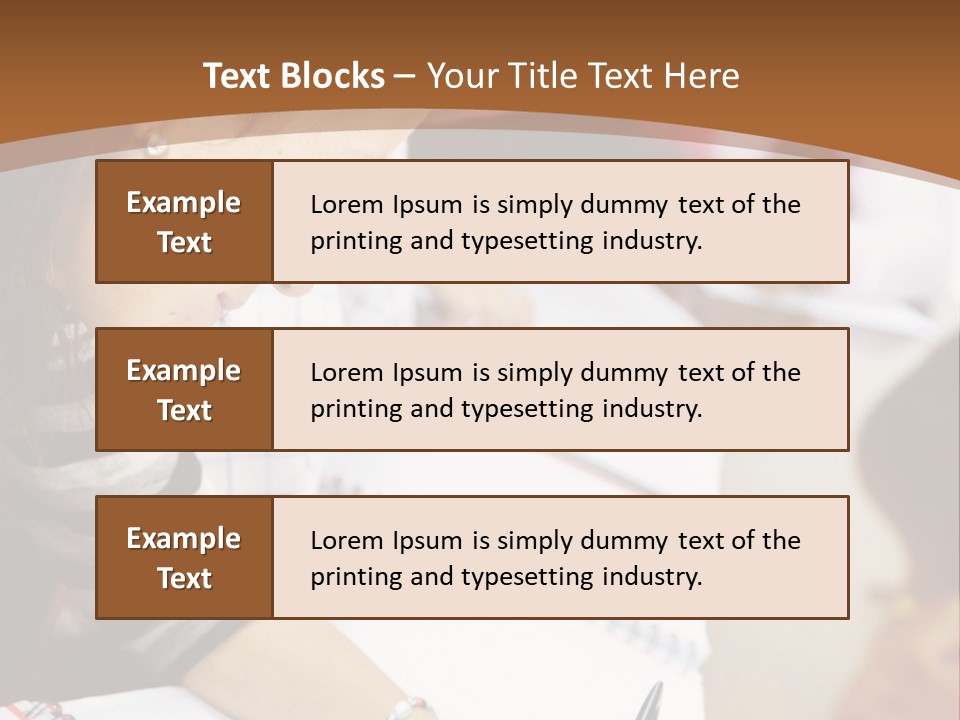 Group Of Students At The Library Studying PowerPoint Template