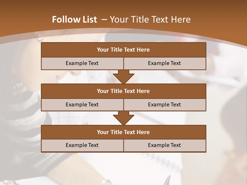 Group Of Students At The Library Studying PowerPoint Template