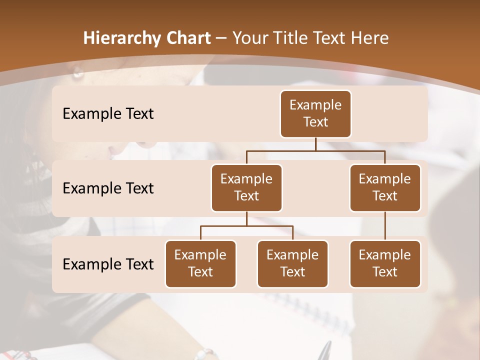 Group Of Students At The Library Studying PowerPoint Template
