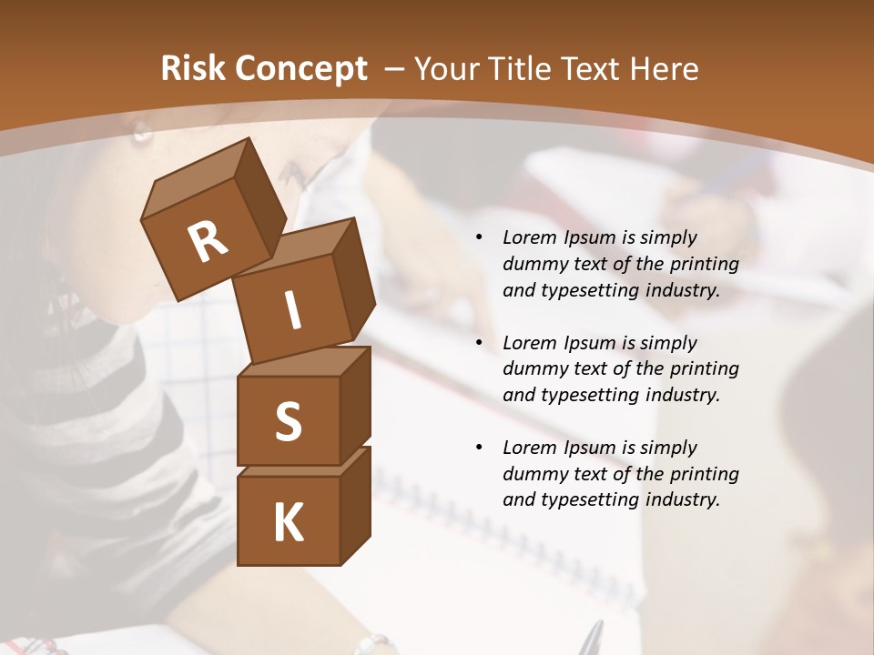 Group Of Students At The Library Studying PowerPoint Template