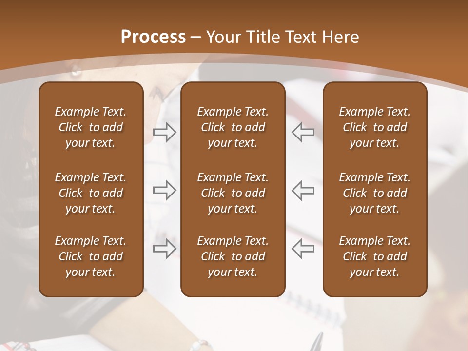 Group Of Students At The Library Studying PowerPoint Template