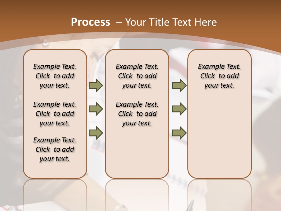 Group Of Students At The Library Studying PowerPoint Template