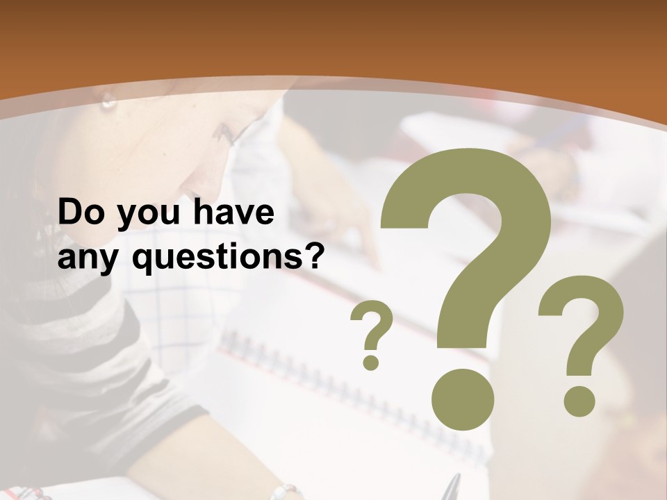 Group Of Students At The Library Studying PowerPoint Template