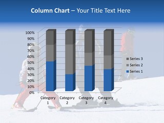 Happy Skiing Family PowerPoint Template