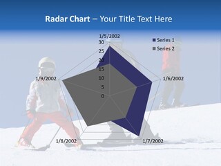 Happy Skiing Family PowerPoint Template