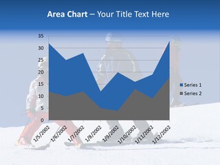 Happy Skiing Family PowerPoint Template