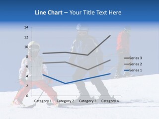 Happy Skiing Family PowerPoint Template