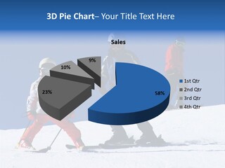Happy Skiing Family PowerPoint Template