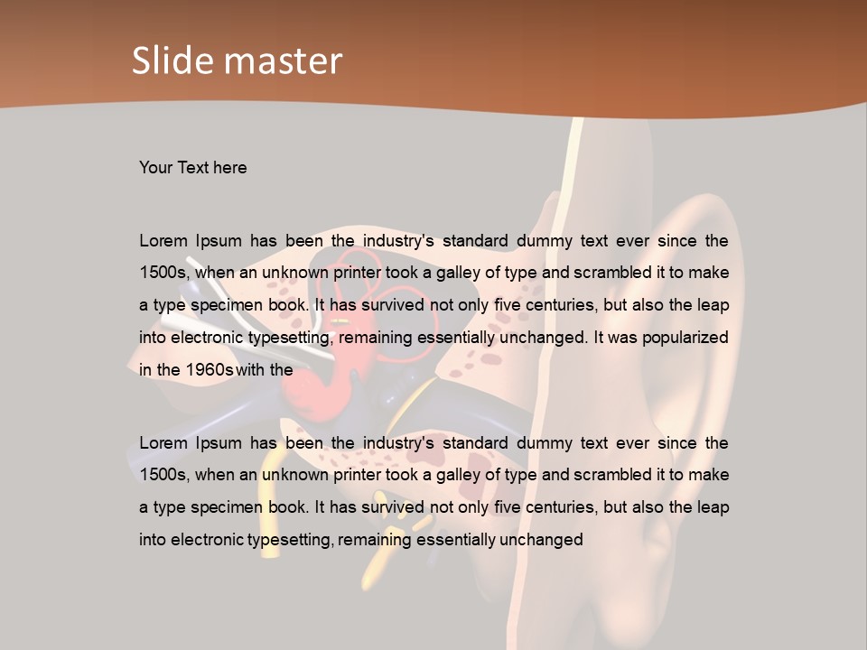 Ear PowerPoint Template