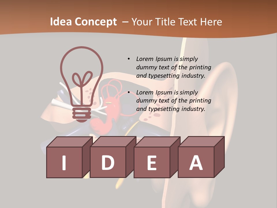 Ear PowerPoint Template