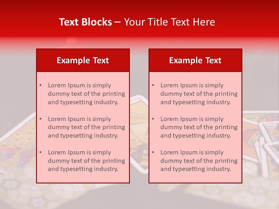 Tarot Cards And Burning Candle PowerPoint Template