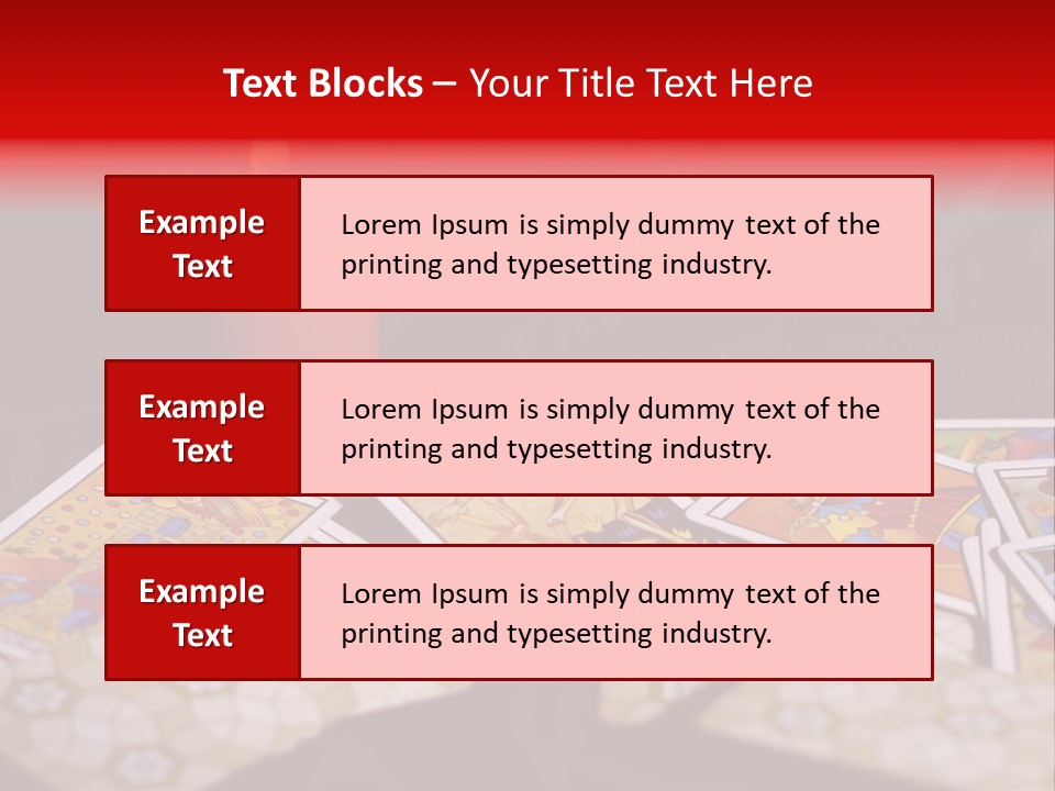 Tarot Cards And Burning Candle PowerPoint Template