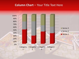 Tarot Cards And Burning Candle PowerPoint Template