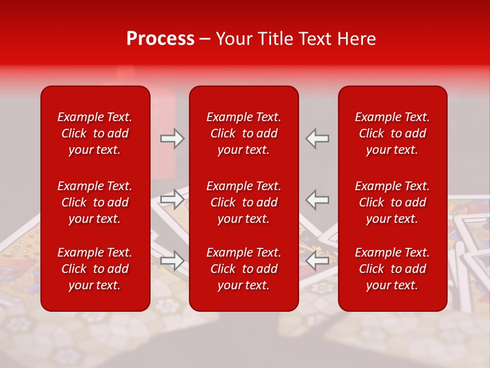 Tarot Cards And Burning Candle PowerPoint Template